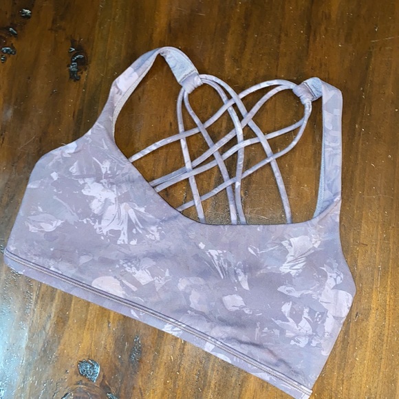 LULULEMON PURPLE/GRAY SPORTS BRA💓 - Picture 5 of 9